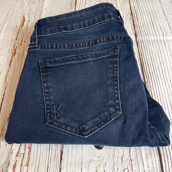 Kut From The Cloth distressed skinny mid rise sz 6 - Picture 10 of 10